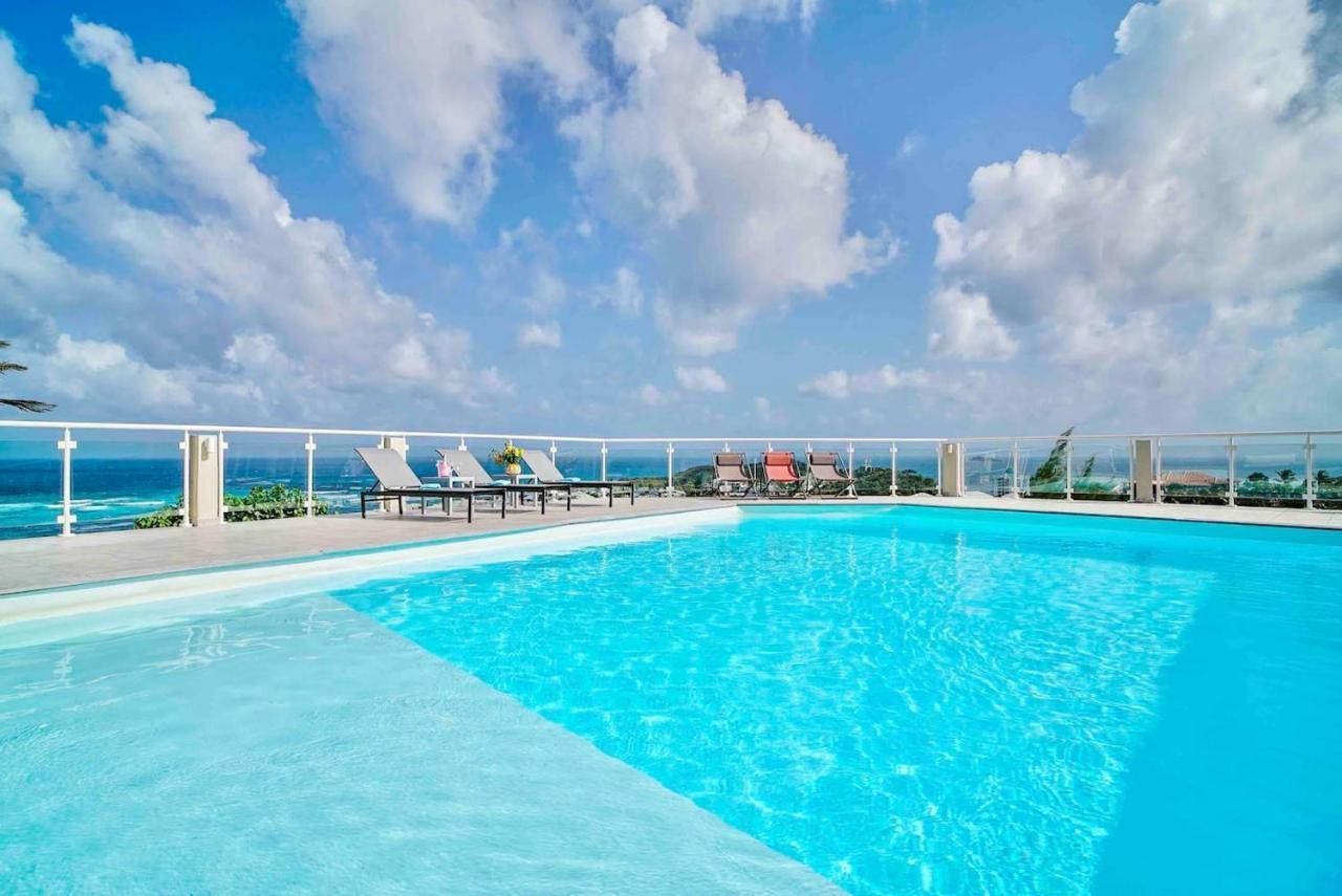 V1 Oyster Pond Dream Panorama Villa Buitenkant foto